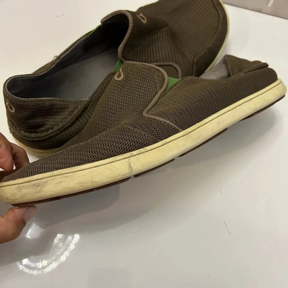 ! Oluaki Nohea Mesh Slip On Mens Sz 9.5 - Picture 5 of 6